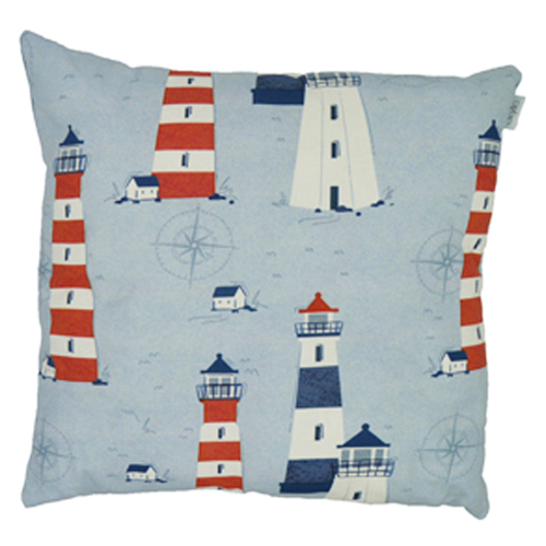 Lighthouse, Multi - (45cm x 45cm) Cushion - Image 3